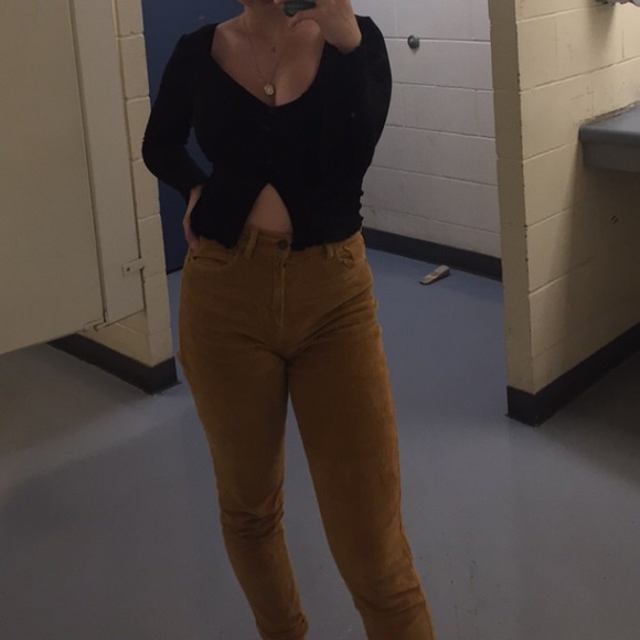 American Eagle Corduroy Pants 💛 - Picture 2 of 5